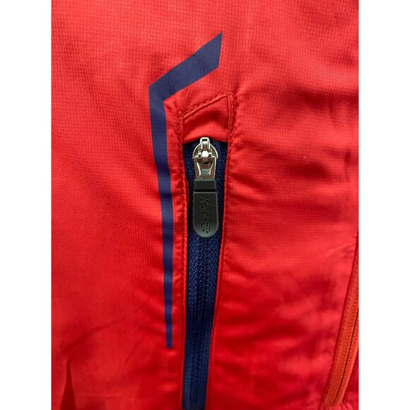 Mens Bobby Jones X-H20 Performance Quarter Zip Red Pullover Shirt Size XL - Picture 10 of 11